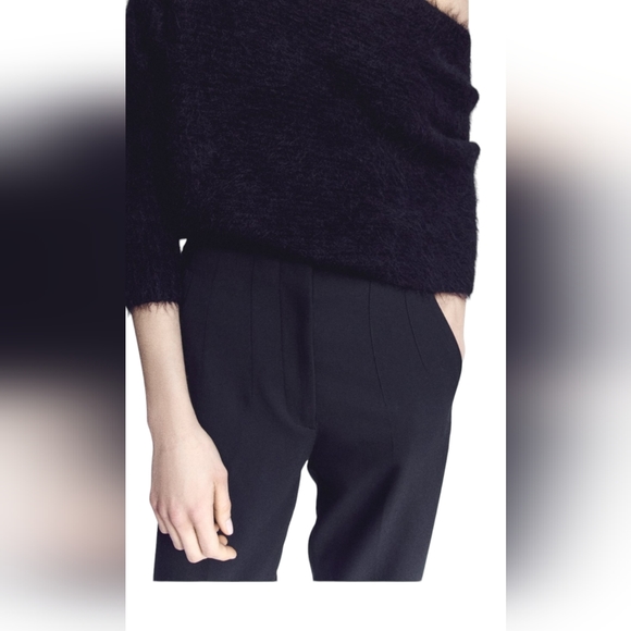 Zara High waisted pants  size-small Cream color - Picture 10 of 14